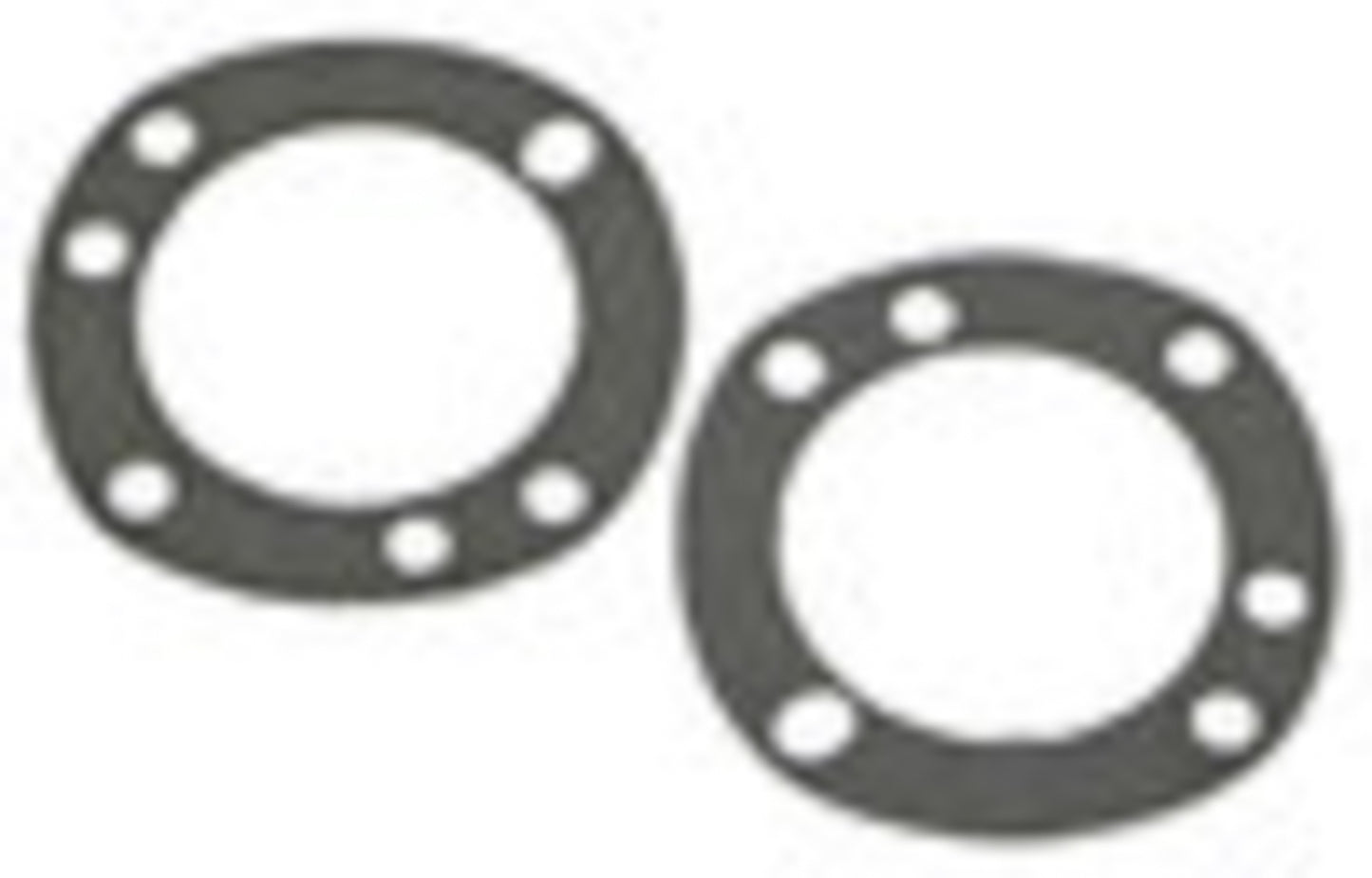 Collector Gasket - 0.063 in Thick - 3 in Diameter - 6-Bolt - Steel Core Laminate - Pair