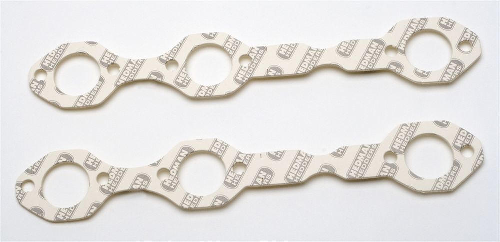 Engine & Accessories Header / Manifold Gasket - 1.438 in Round Port - 0.063 in Thickness - Steel Core Laminate - Pair