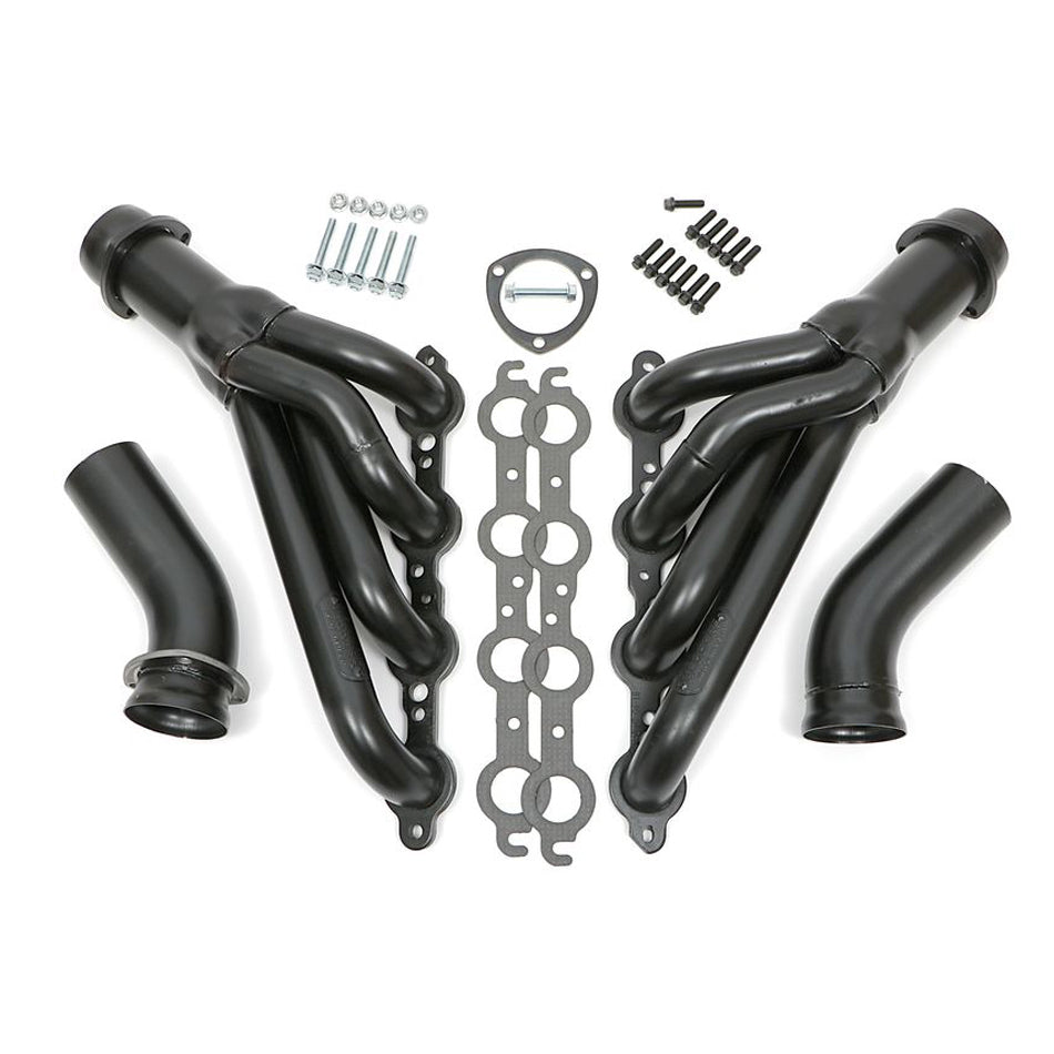 Headers - 1.75 in Primary - 3 in Collector - Steel - Natural - GM LS-Series - GM A-Body 1968-72 - Pair