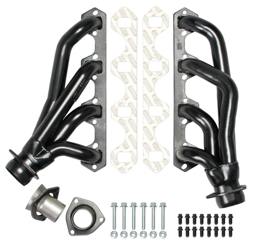 Headers - Black Maxx - 1.5 in Primary - 2.5 in Collector - Steel - Black Ceramic - Ford 67-77 - Pair