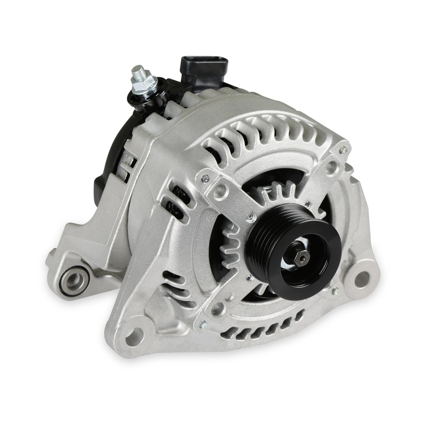Alternator - 150 amps - 12V - OEM - 6-Rib Serpentine Pulley - Aluminum Case - Natural - GM LS-Series - Each