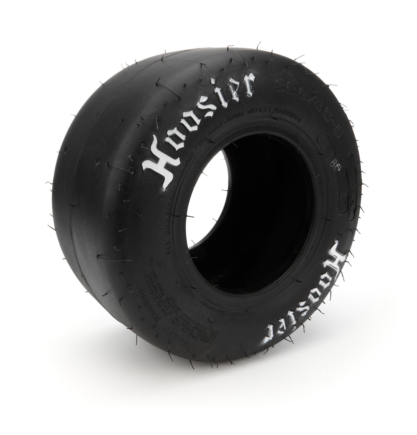 Tire - Asphalt Quarter Midget - 32.0 x 4.5-5 - Bias Ply - D20A Compound - White Letter Sidewall - Each