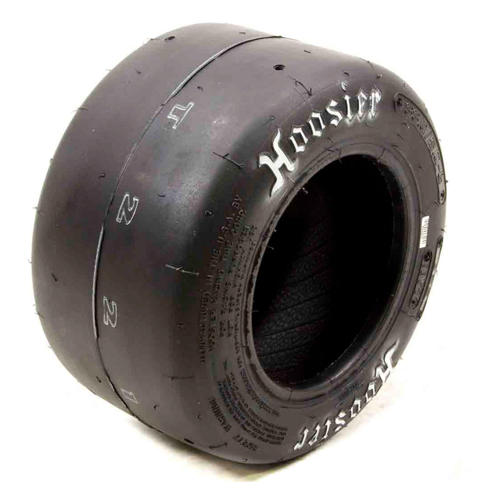 Tire - Asphalt Quarter Midget - 33.0 x 5.0-6 - Bias Ply - A35 Compound - White Letter Sidewall - Each