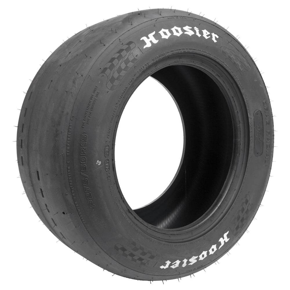 Tire - D.O.T Drag Radial - 325 / 45R-18 - Radial - DOT Approved - White Letter Sidewall - Each