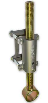 Sway Bar Adjuster - Easy Adjuster - Clamp-On - 7/8-9 in Thread - Up to 1-1/2 in Sway Bar / 2 x 3 in Frame - Steel - Kit