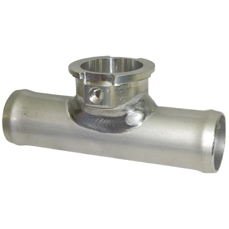 Filler Neck - Hose Mount - 1-1/2 in Hose to 1-1/2 in Hose - Aluminum - Natural - Each