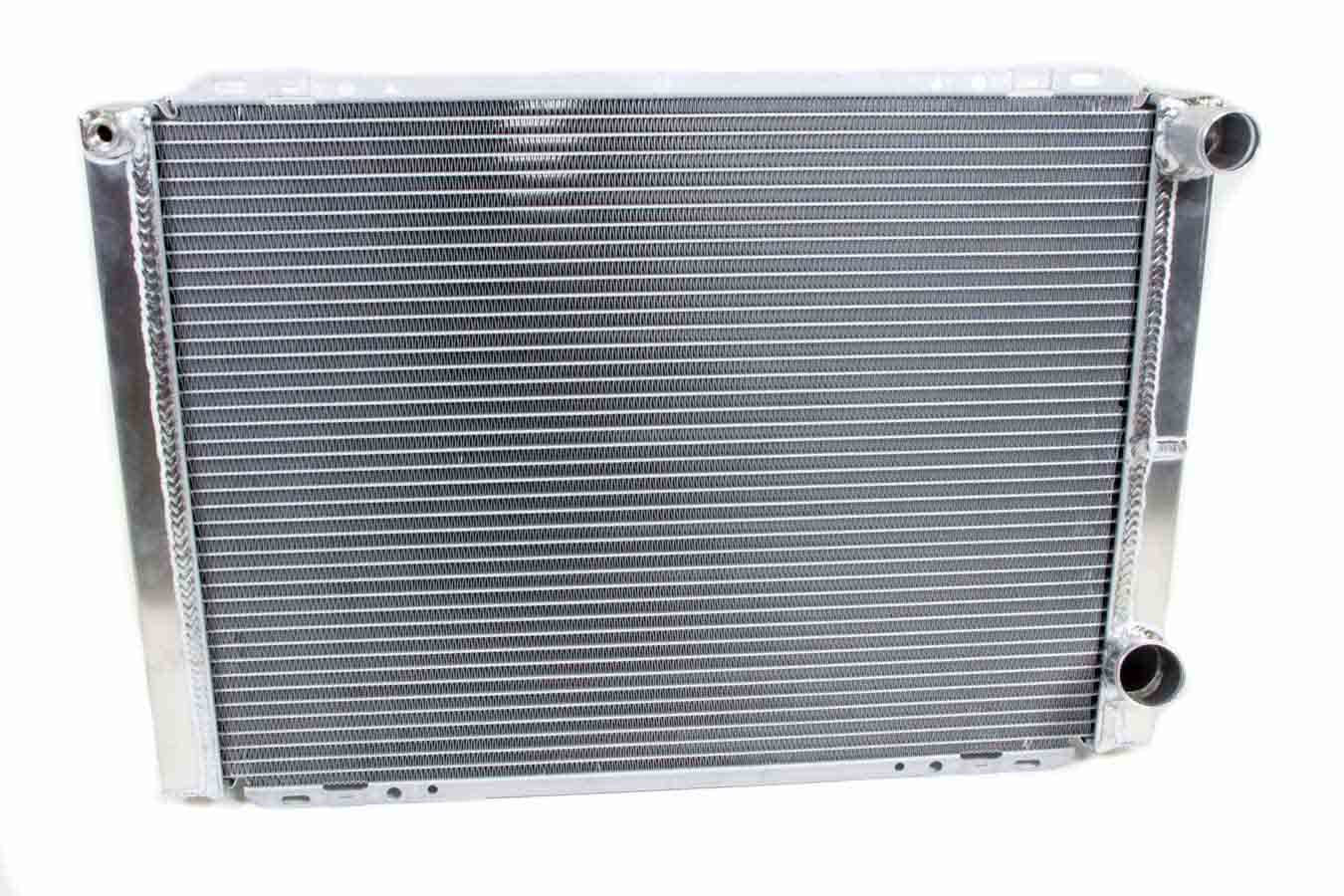 Radiator - 27.75 in W x 20 in H x 3 in D - Passenger Side Inlet - Passenger Side Outlet - Aluminum - Natural - Each