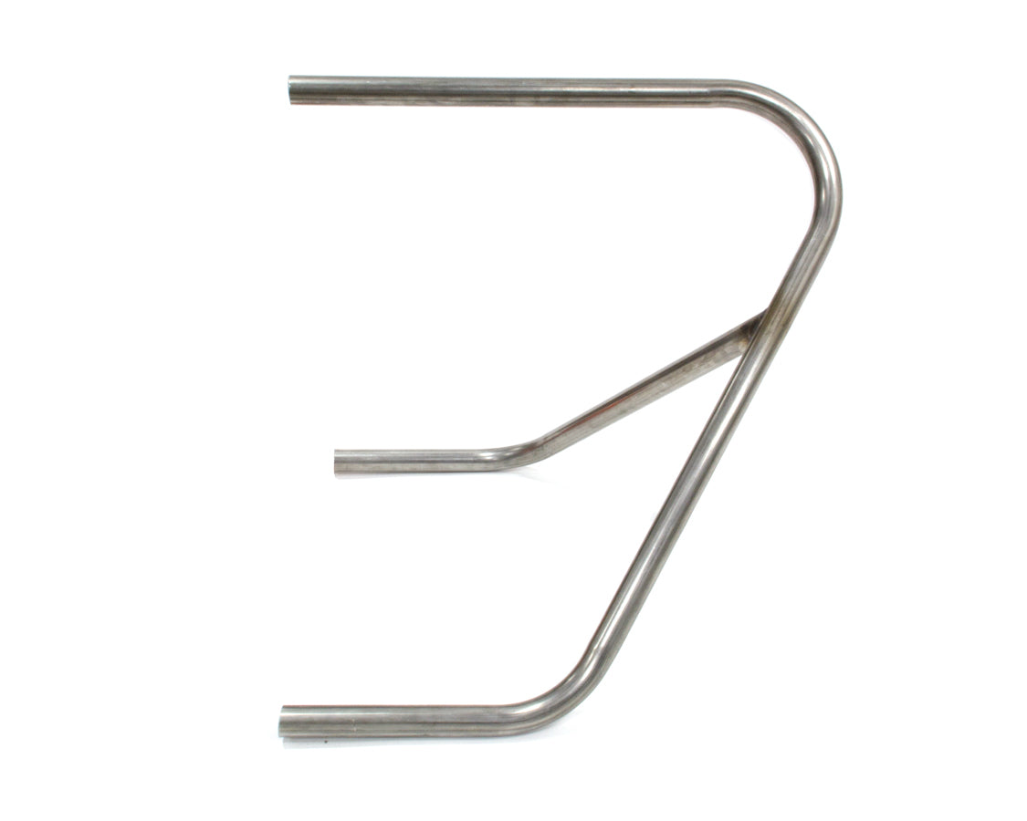 Nerf Bar - Driver Side - 3 Point - 1 in Tube - Shorty - Stainless - Natural - Sprint Car - Each