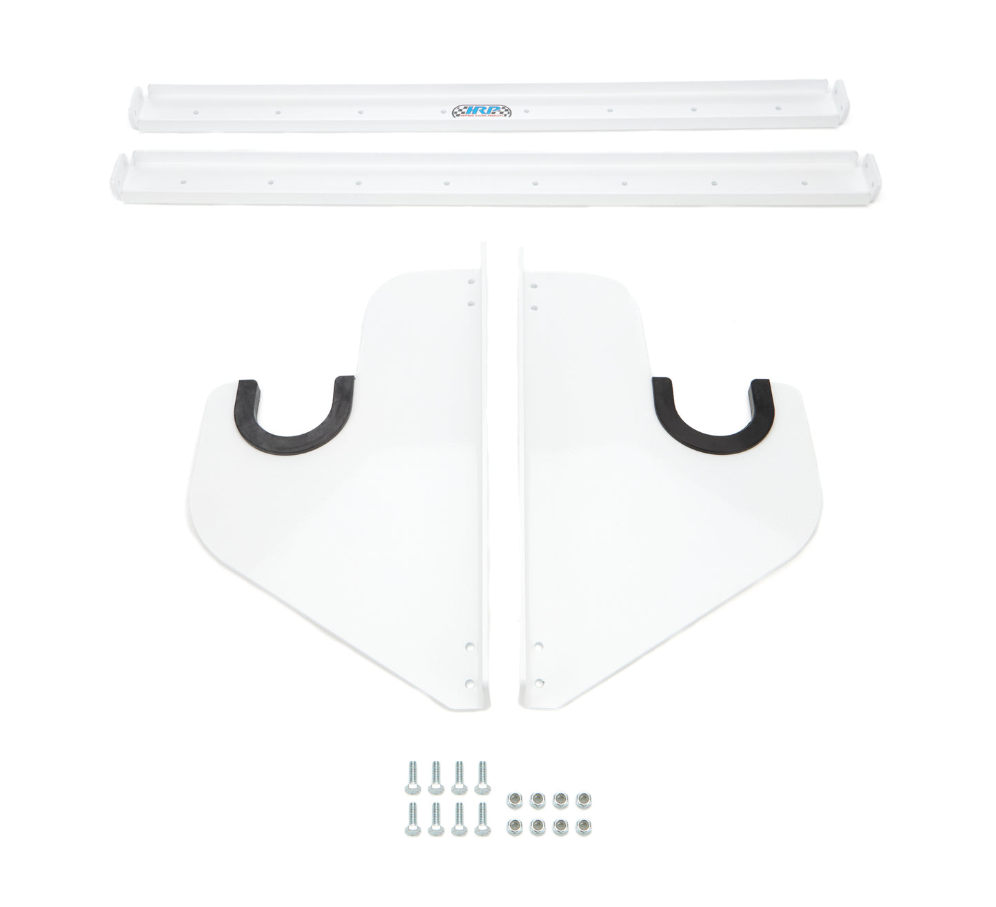 Axle Rack - Wall Mount - 1 Axle Capacity - Aluminum - White Powder Coat - Each