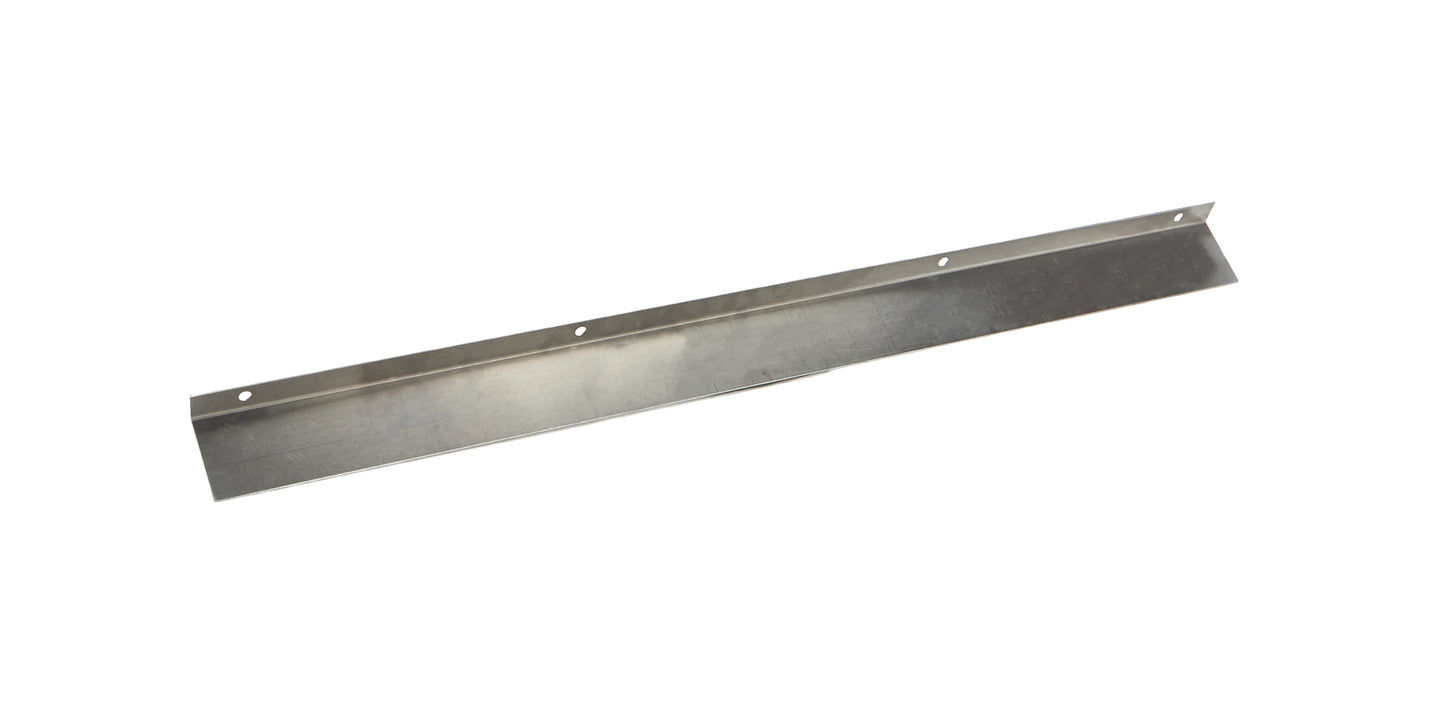 Nose Wing Wicker Bill - 36 in Long - 10 Degree - 2 in Width x 2 in Height - 0.040 in Thick - Aluminum - Natural - Each