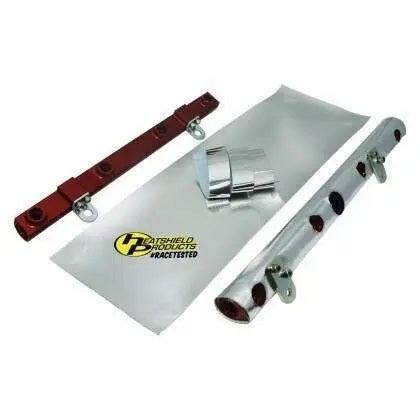 Fuel Rail Heat Shield - FR Shield - 6 in x 18 in - 1100 Degrees - Insulated Mat - Pair