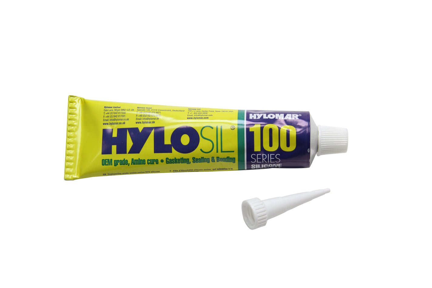 Sealant - Hylosil - Black RTV Sealant - Silicone - 3.0 oz Tube - Each