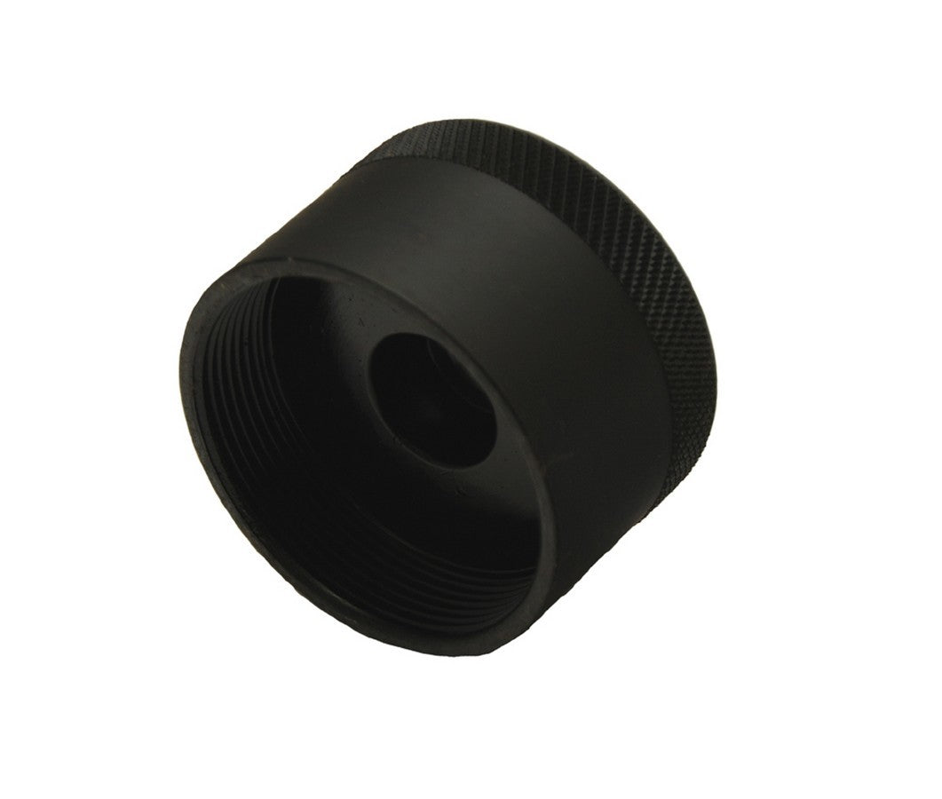 Caster / Camber Gauge Adapter - 5/16-18 in Gauge Bolt to 1-13/16-16 in Thread - Steel - Black Oxide - 5 Wide Spindle - Each