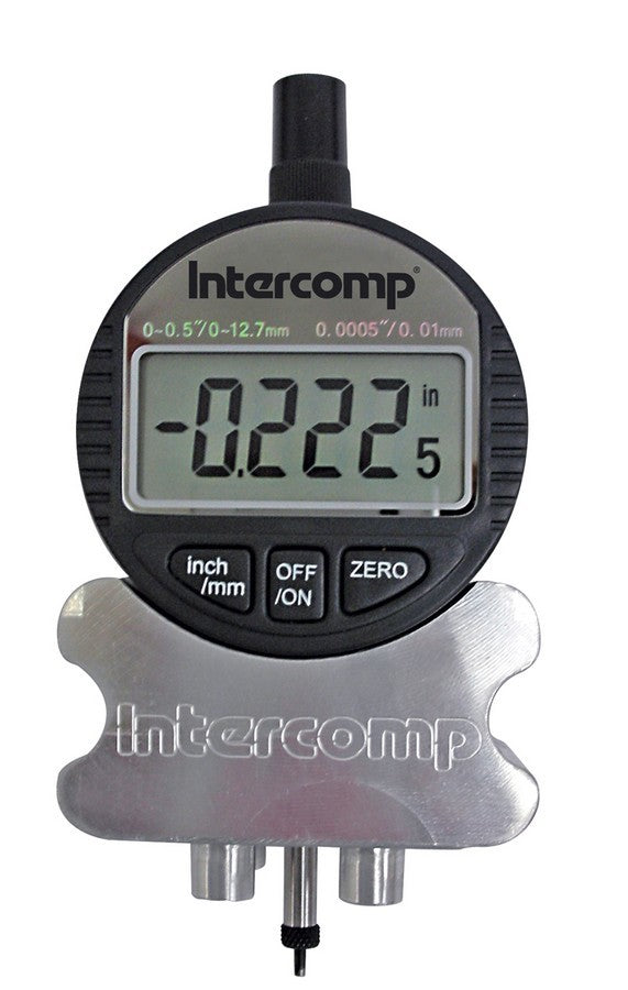 Tread Depth Gauge - 0 to 1/4 in Tread Depth - Mechanical - Digital - Each