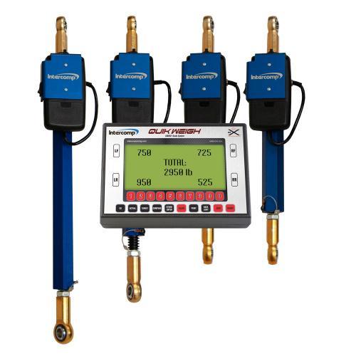 Suspension Loadstick - 3000 lb Capacity - 15 to 20-1/4 in Adjustment Range - Wireless Display - Set Of 4