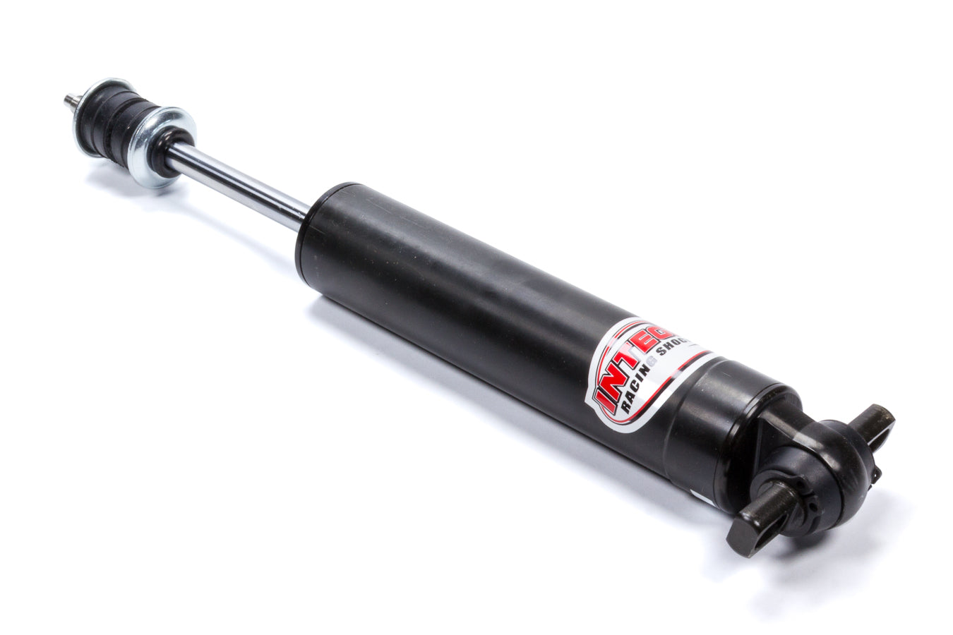 Shock - Stock Mount - Monotube - 9.13 in Compressed / 13.13 in Extended - Drivers Side Front - 6C-4R Valve - Steel - Black Paint - Street Stock - Each