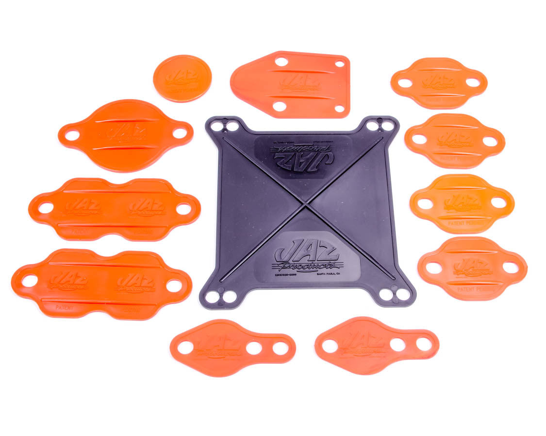 Engine Blockoff Kit - Intake / Engine & Accessories / Water PUMP / Fuel Pump Blockoff Plates - Square Bore / Small Block Chevy - Kit