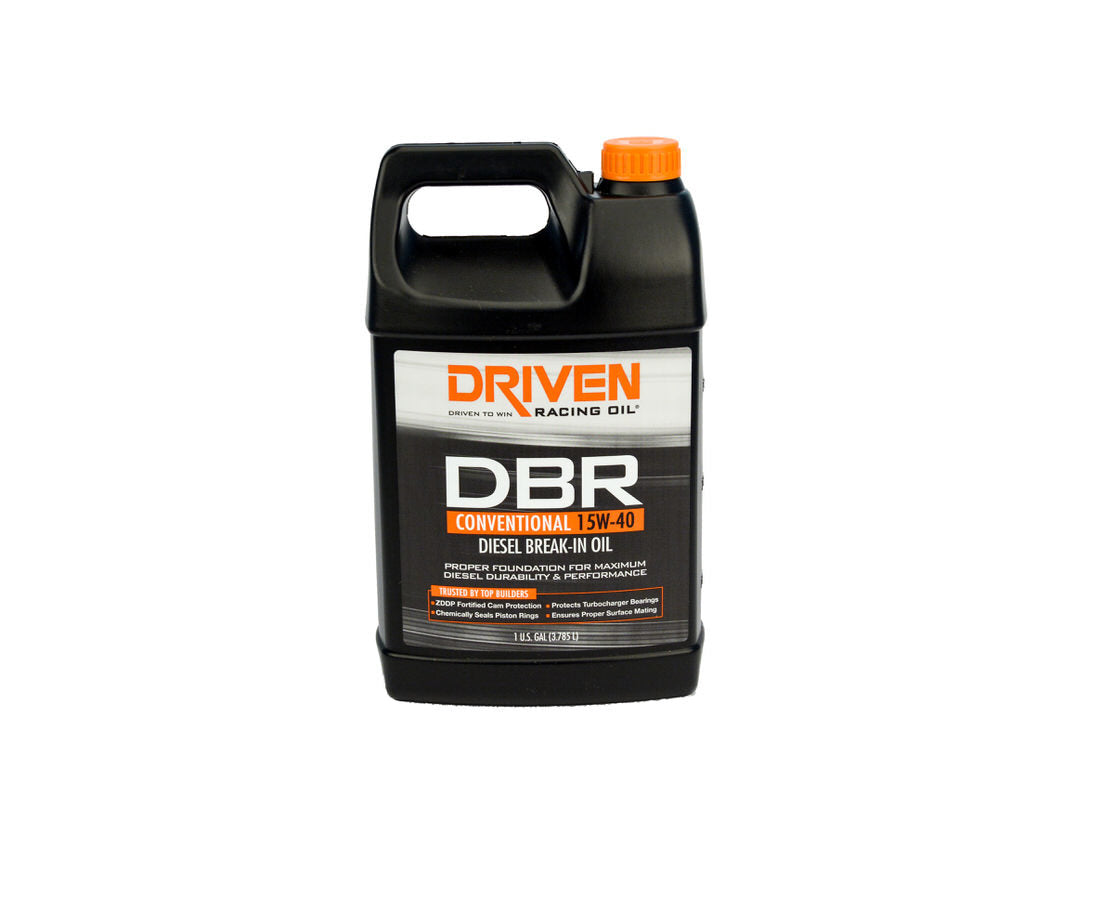 Motor Oil - DBR Break-In - High Zinc - 15W40 Conventional - 1 gal Jug - Each