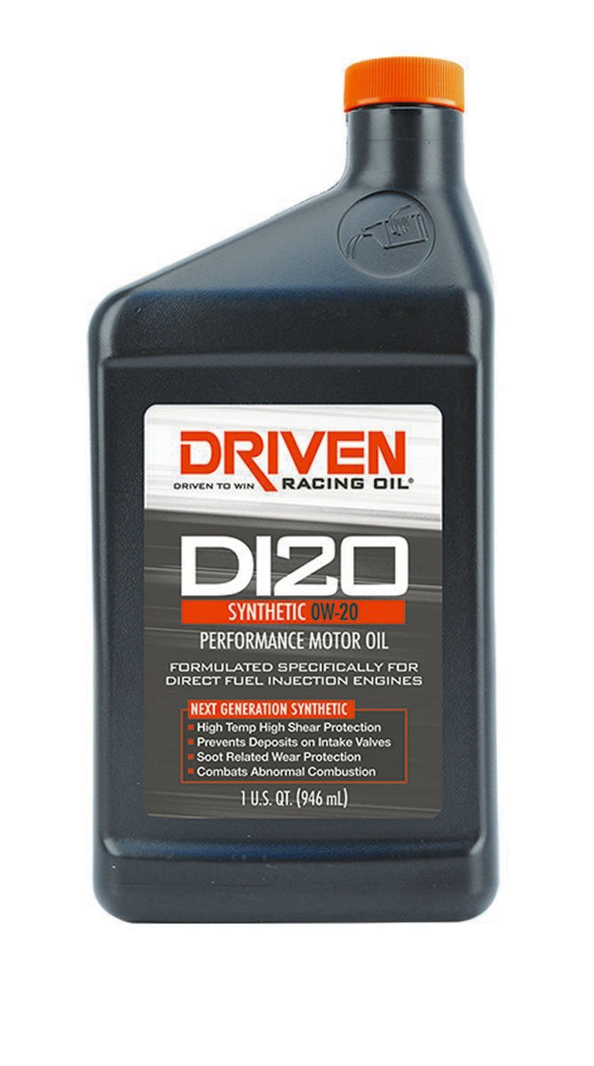 Motor Oil - DI20 - 0W20 - Synthetic - 1 qt Bottle - Each