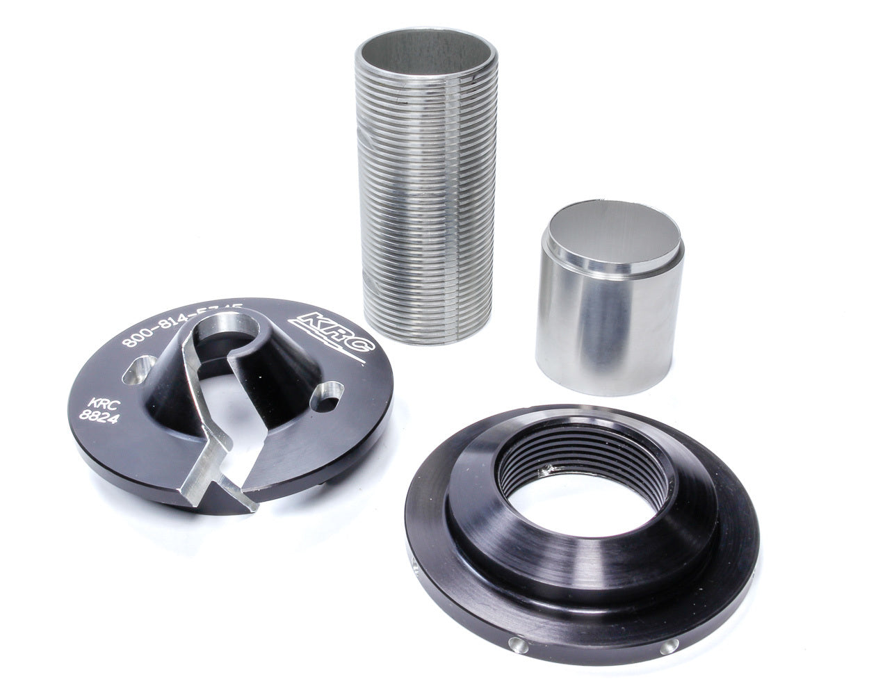 Coil-Over Kit - 5.000 in OD Spring - Aluminum - Black / Clear Anodized - QA1 Shocks - Kit