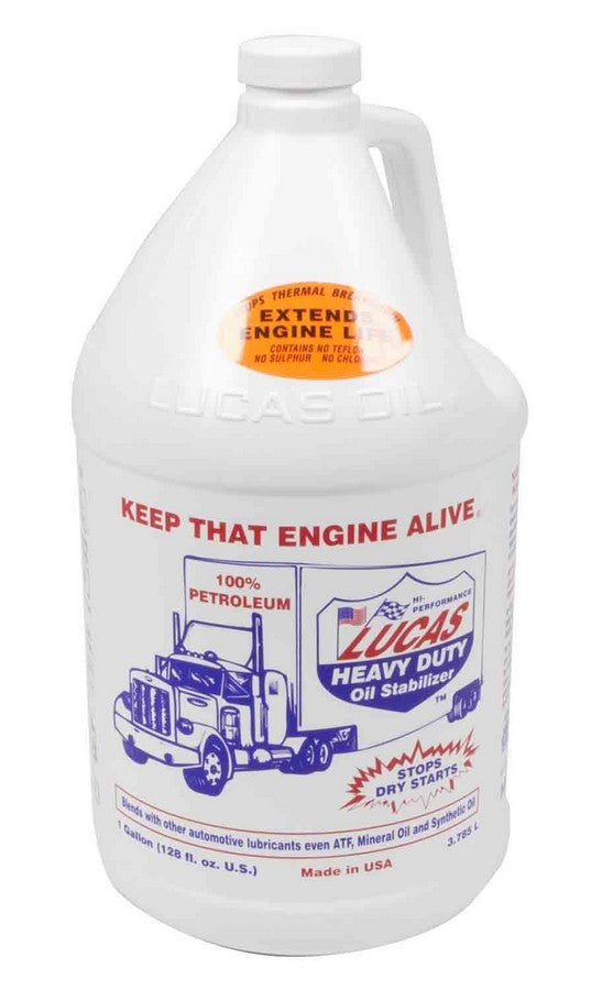 Motor Oil Additive - Heavy Duty Oil Stabilizer - Conventional - 1 gal Jug - Each