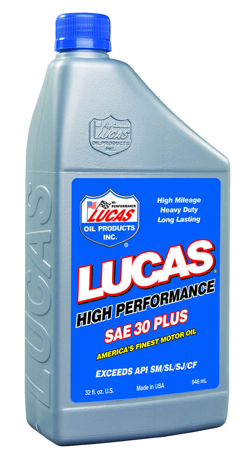 Motor Oil - High Performance Plus - 30W - Conventional - 1 qt Bottle - Set of 6