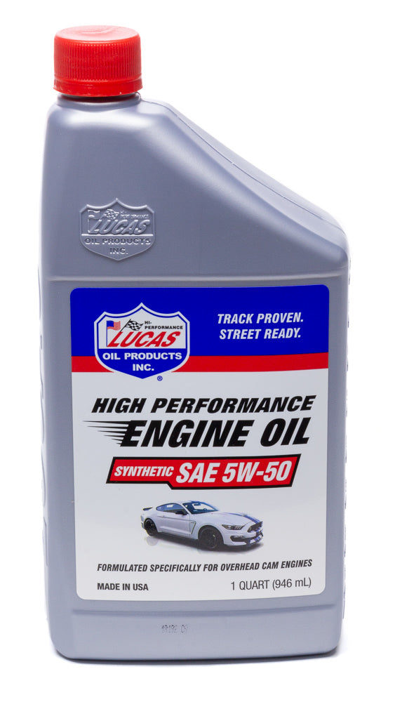 Motor Oil - 5W50 - Synthetic - 1 qt Bottle - Each