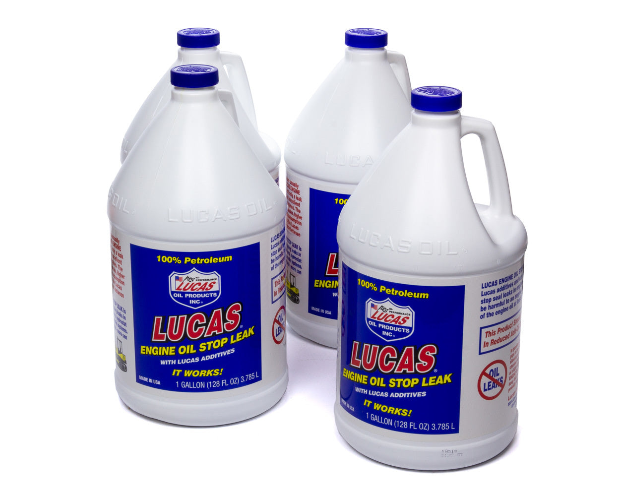 Motor Oil Additive - Stop Leak - 1 gal Jug - Set of 4