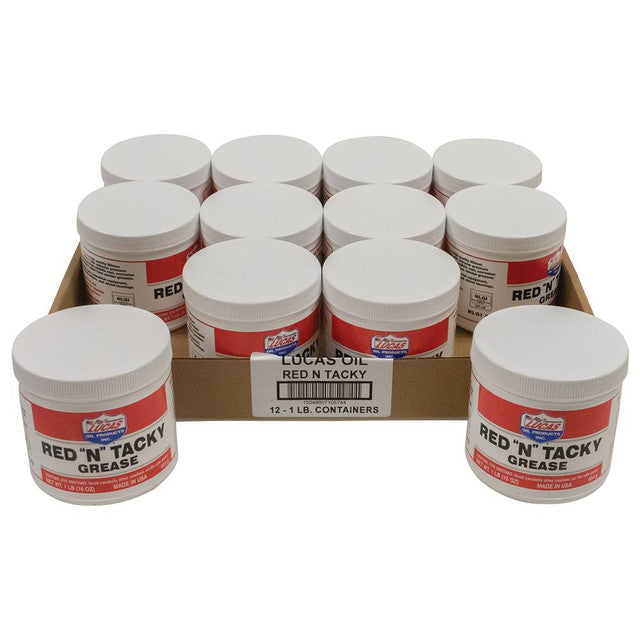 Grease - Red N Tacky - Conventional - 1 lb Jar - Set of 12