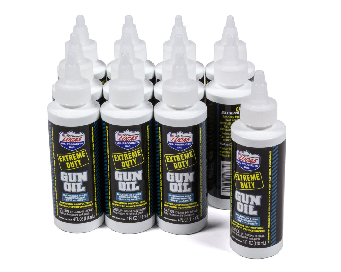 Gun Oil - Extreme Duty - Conventional - 4 oz Squeeze Bottle - Set of 12