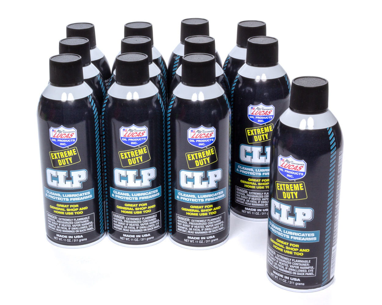 Gun Cleaner - Extreme Duty CLP - Cleaner / Lubricant / Protectant - 11 oz Aerosol - Set of 12