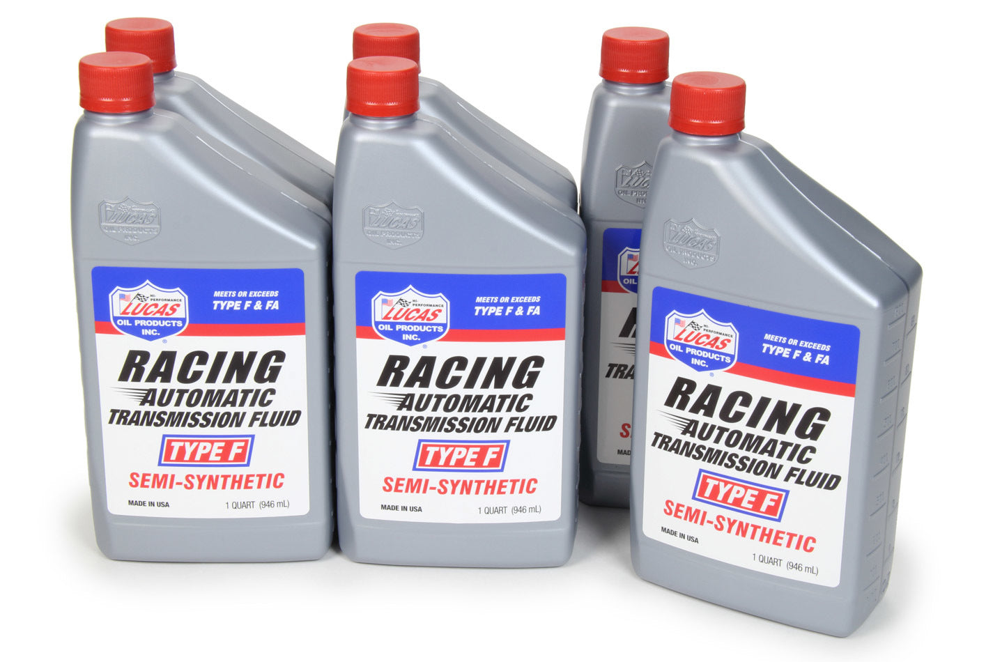 Transmission Fluid - Type-F Racing - ATF - Semi-Synthetic - 1 qt Bottle - Set of 6