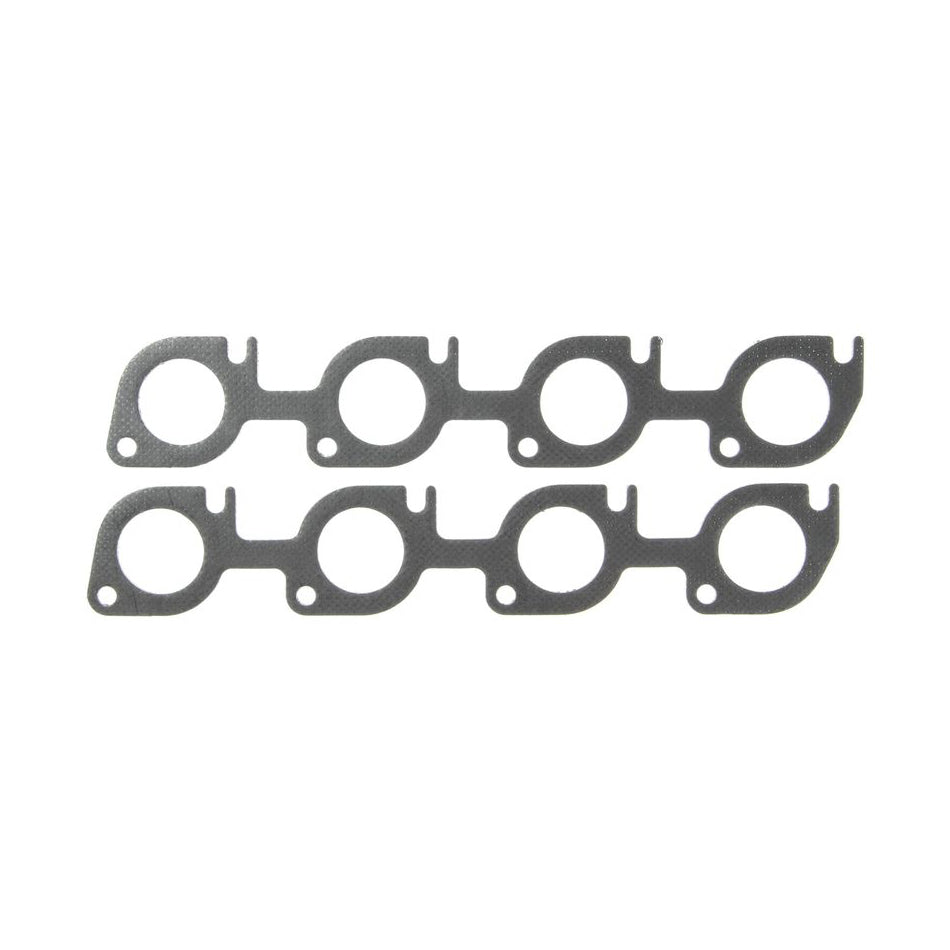 Engine & Accessories Header / Manifold Gasket - 1.875 in Round Port - Steel Core Graphite - Small Block Chevy - Pair