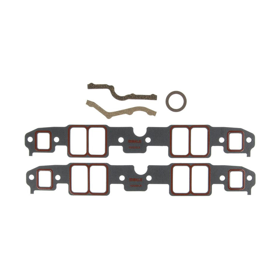 Intake Manifold Gasket - 0.06 in Thick - 1.38 x 2.3 in Rectangular Port - Composite - Small Block Chevy - Kit