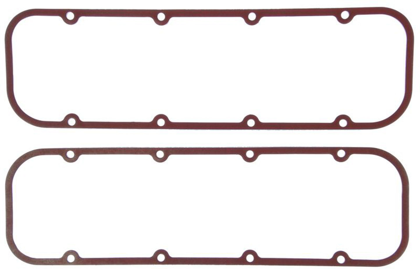 Valve Cover Gasket - 0.080 in Thick - PTFE Coated Fiber - Chevy SB2 - Pair