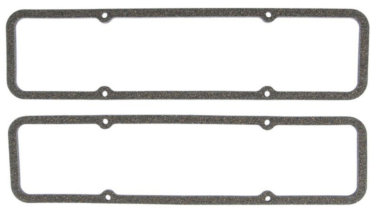 Valve Cover Gasket - 0.250 in Thick - Cork / Fiber - Small Block Chevy - Pair