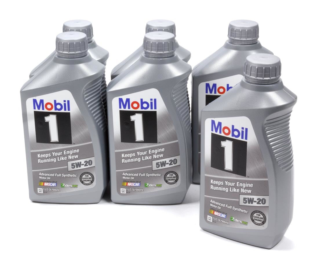 Motor Oil - 5W20 - Synthetic - 1 qt Bottle - Set of 6