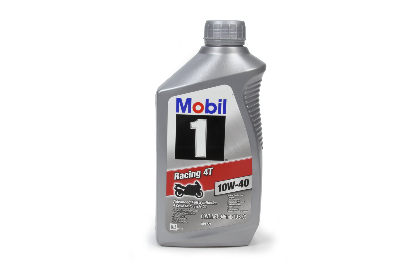 Motor Oil - Racing 4T - 10W40 - Synthetic - 1 qt Bottle - Each
