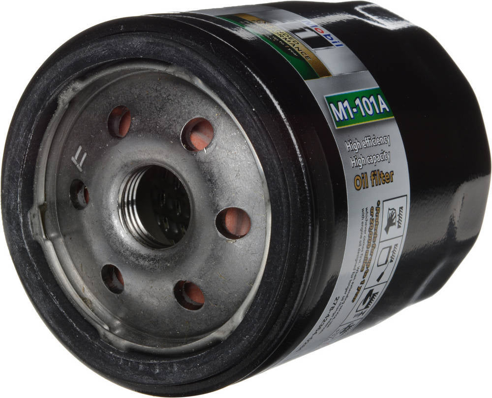 Oil Filter - Extended Performance - Canister - Screw-On - 3.400 in Tall - 18 mm x 1.50 Thread - Steel - Black Paint - Various Applications - Each