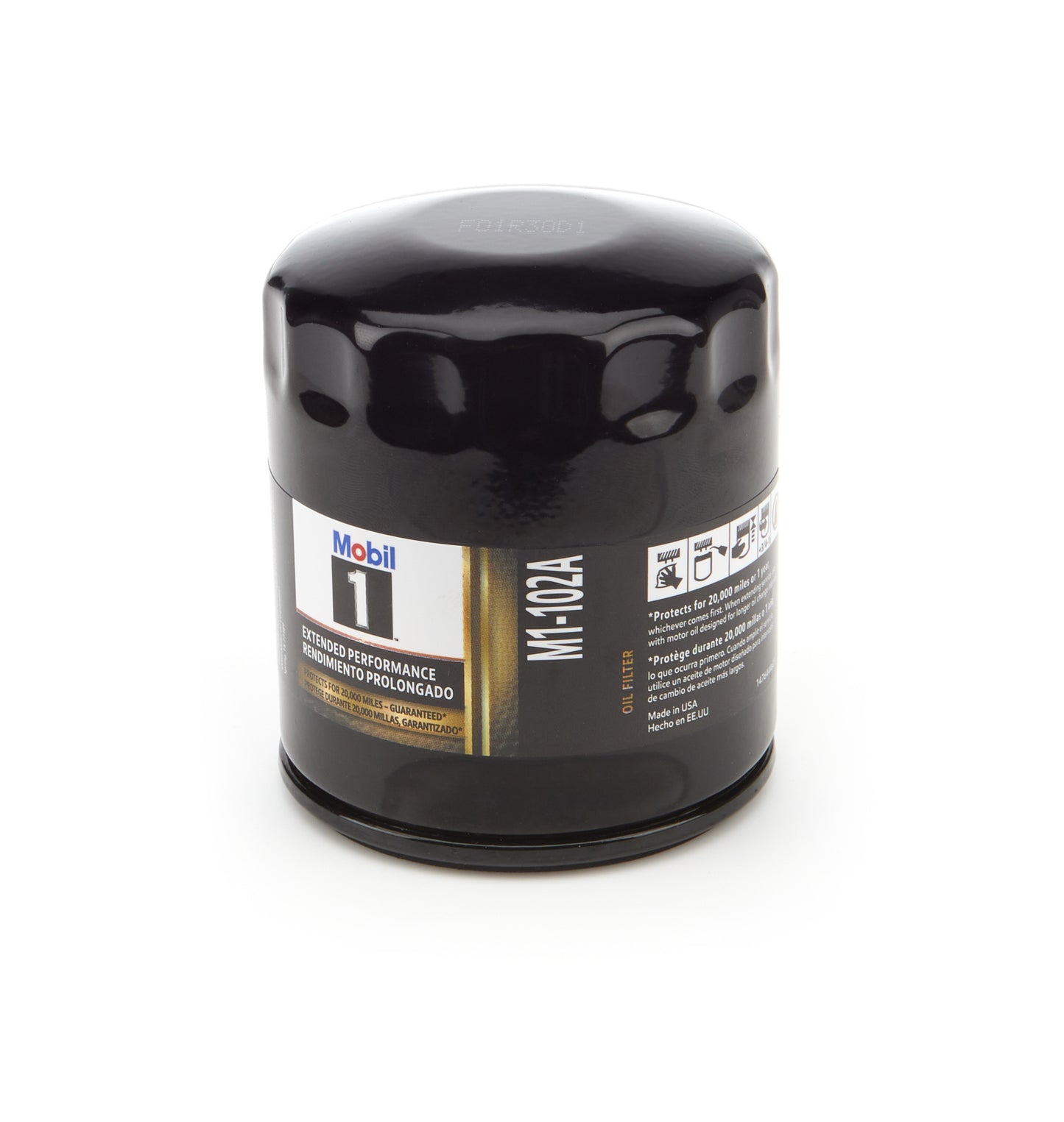 Oil Filter - Extended Performance - Canister - Screw-On - 3.400 in Tall - 3/4-16 in Thread - Steel - Black Paint - Various Applications - Each