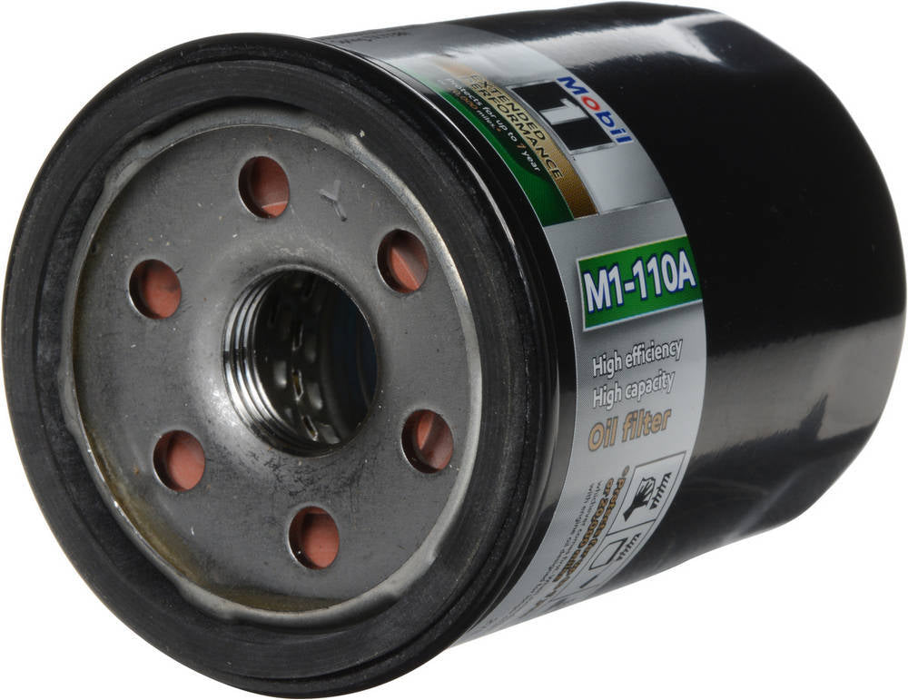 Oil Filter - Canister - Screw-On - 3.375 in Tall - 20 mm x 1.50 Thread - Steel - Black Paint - Various Applications - Each