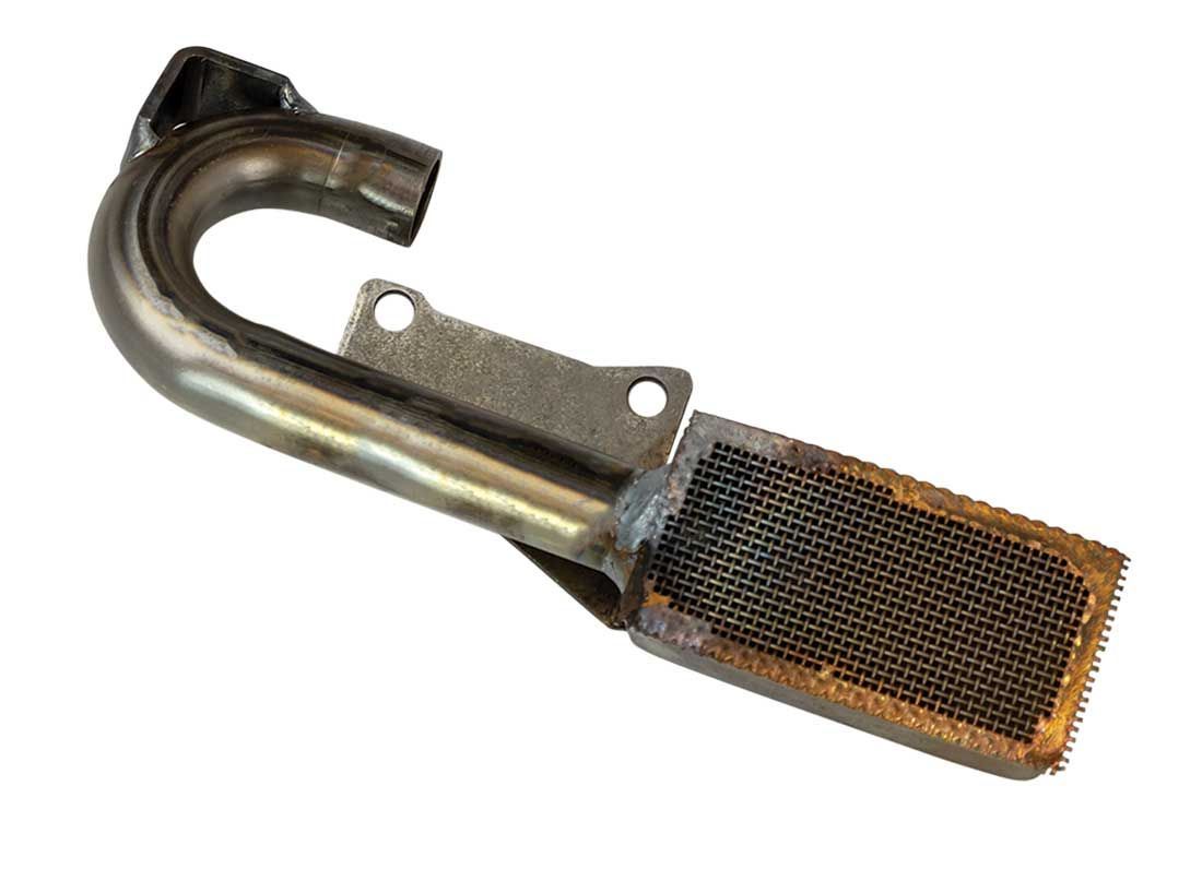 Oil Pump Pickup - Press / Bolt-On - 3/4 in Inlet Tube - 7-1/8 in Deep Pan - Small Block Chevy - Each
