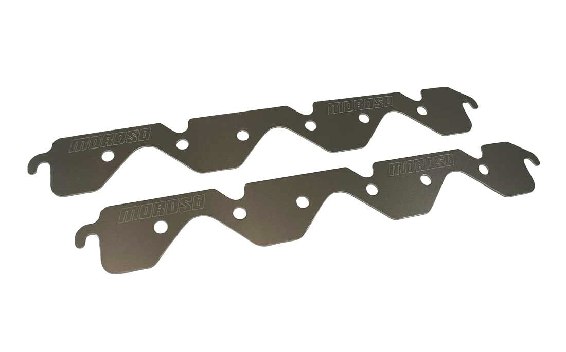 Engine & Accessories Port Blockoff - 1-Piece - Aluminum - Natural - Small Block Ford - Pair