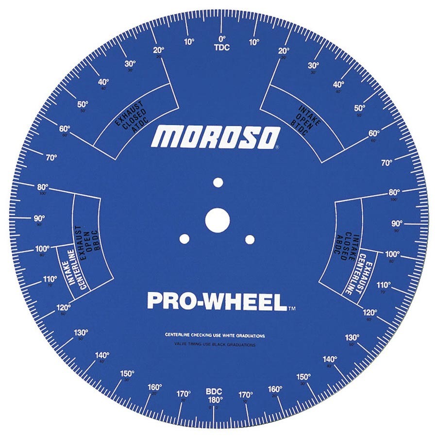 Degree Wheel - Pro Wheel - 18 in Diameter - Steel - Blue Paint - Each
