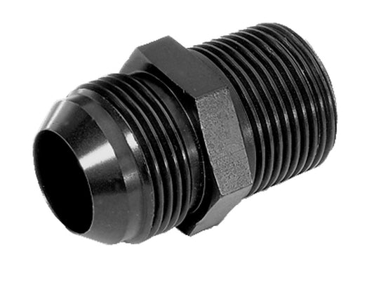 Fitting - Adapter - Straight - 1 in NPT Male to 16 AN Male - Aluminum - Natural - Each