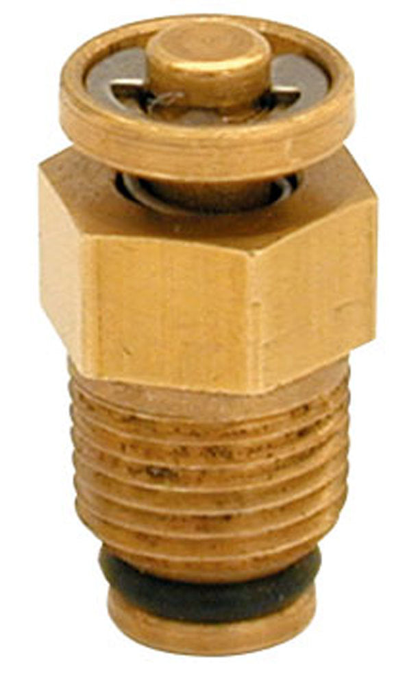 Air Bleed Valve - 1/8 in NPT Male - Brass - Each