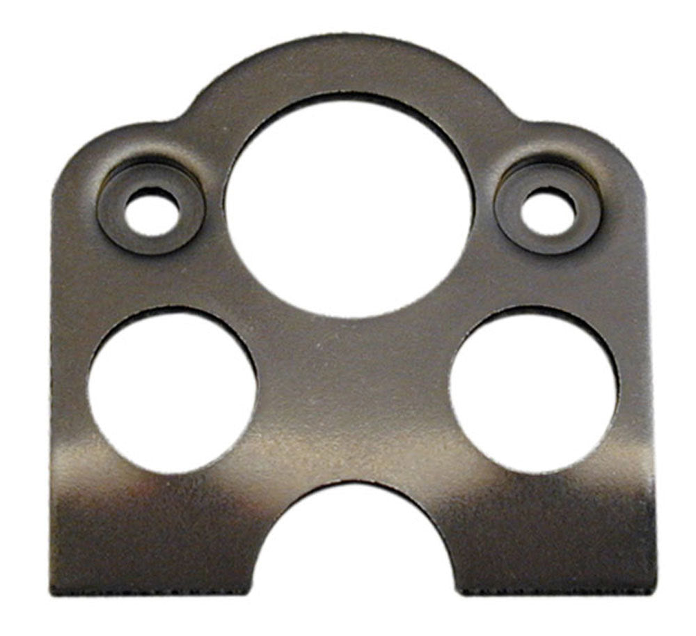 Quick Turn Mounting Bracket - Weld-On - 0.059 in Thick - Requires 1 in Spring - 45 Degree Angle - Steel - Natural - Set of 10