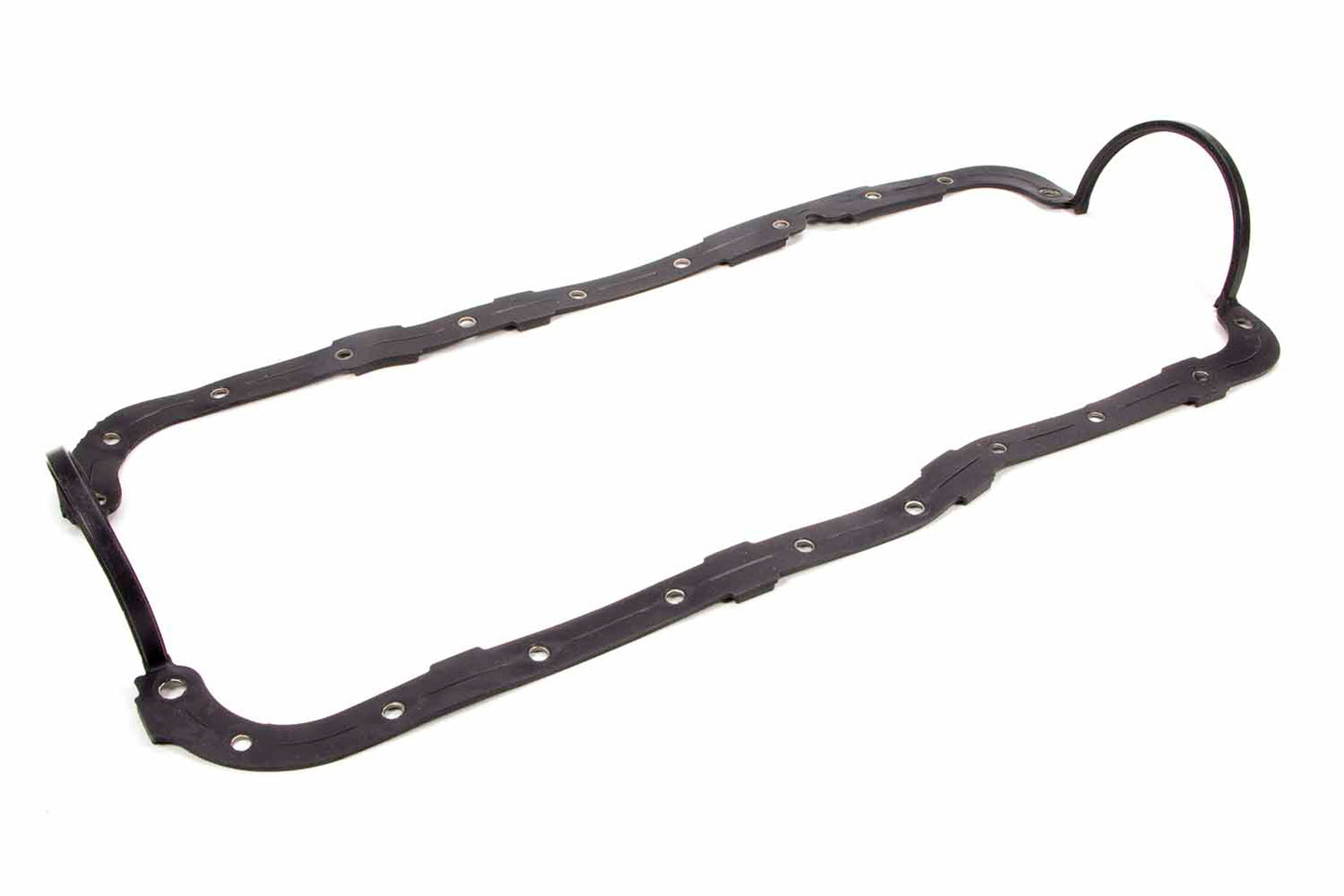 Oil Pan Gasket - 1-Piece - Rubber - Smooth Rail Pan - Small Block Ford - Each