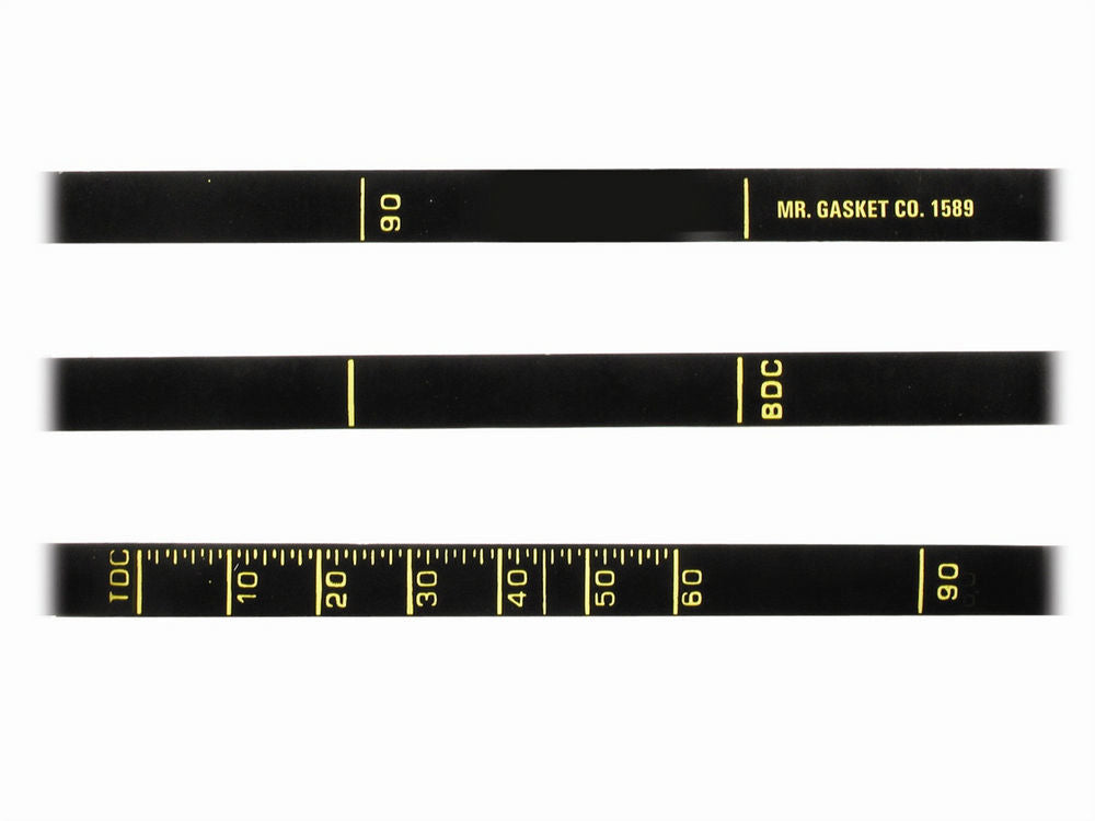 Ignition Timing Tape - Balancer Timing Tapes - 7 in OD Balancers - Chevy V8 - Each