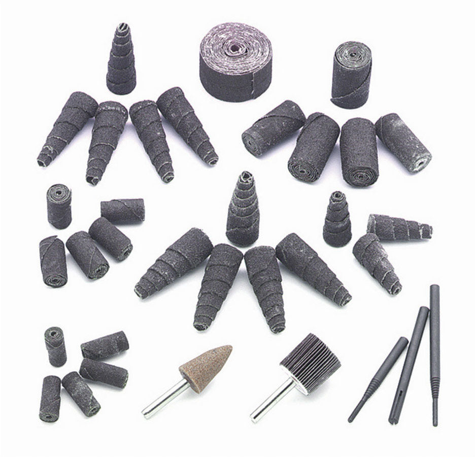 Cylinder Head Porting Kit - Mandrels / Rolls / Stone / Wheel - Universal - Kit